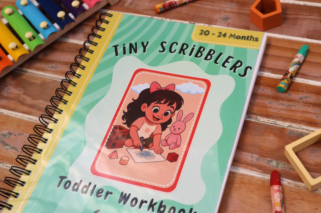 Tiny Scribblers: 20-24 Months Toddler Workbook