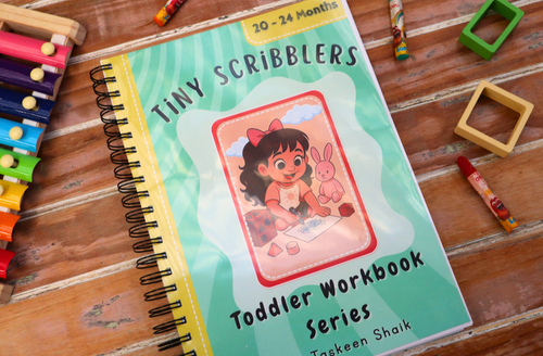 Tiny Scribblers: 20-24 Months Toddler Workbook