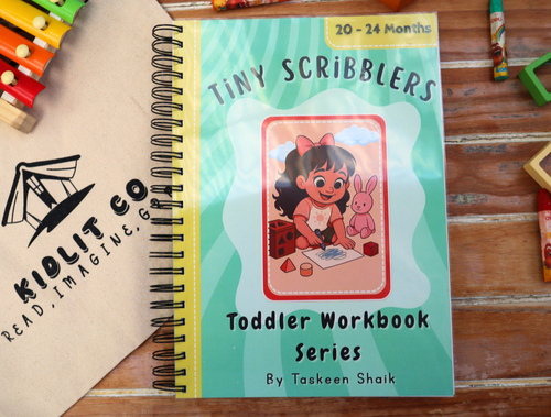 Tiny Scribblers: 20-24 Months Toddler Workbook