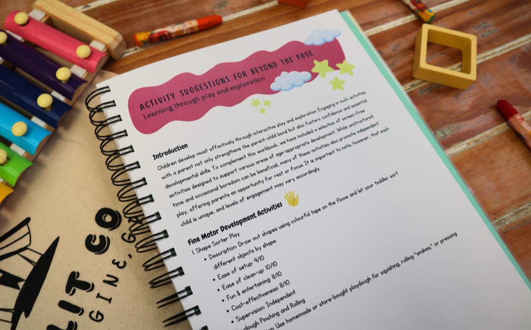 Tiny Scribblers: 20-24 Months Toddler Workbook