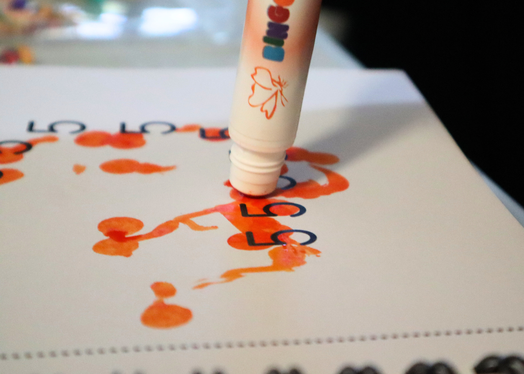 Washable Dot Markers: 6 Colour Stamp Set