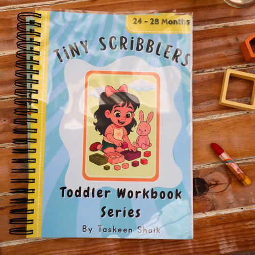 Tiny Scribblers: 24-28 Months Toddler Workbook