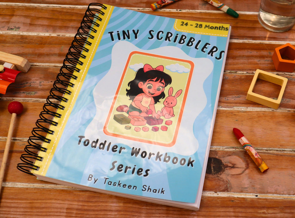 Tiny Scribblers: 24-28 Months Toddler Workbook