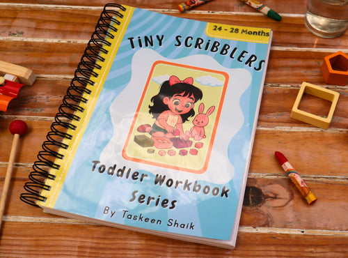 Tiny Scribblers: 24-28 Months Toddler Workbook